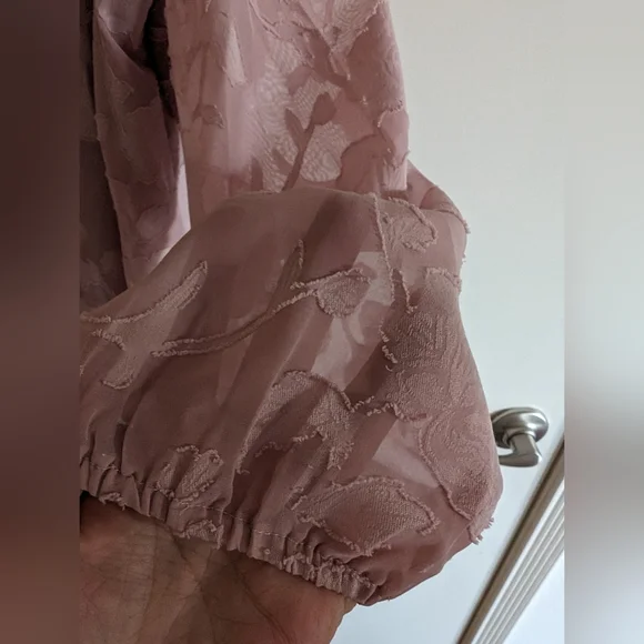 Sheer lined blouse - Picture 4 of 4